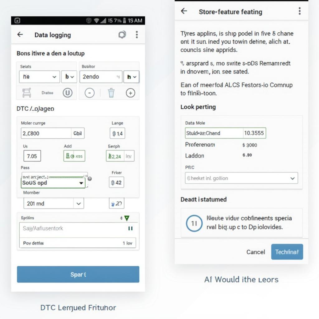 OBD2 App Features: Data Logging and DTC Lookup