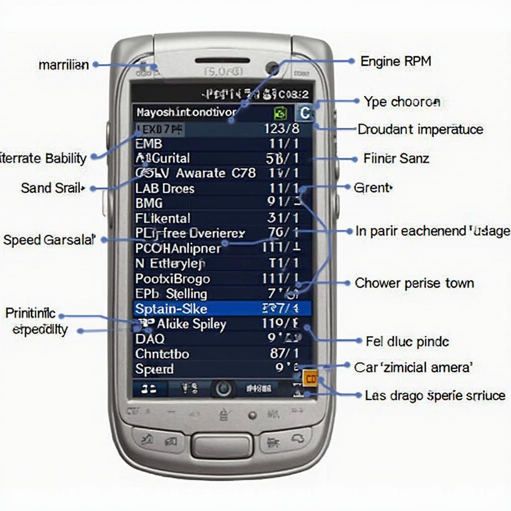 OBD2 App Windows Mobile Data Interpretation