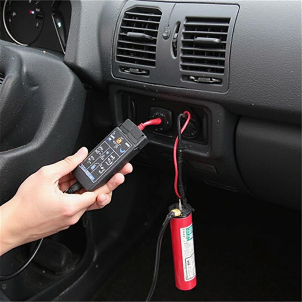 Connecting an OBD2 Battery Saver to a Car's OBD2 Port