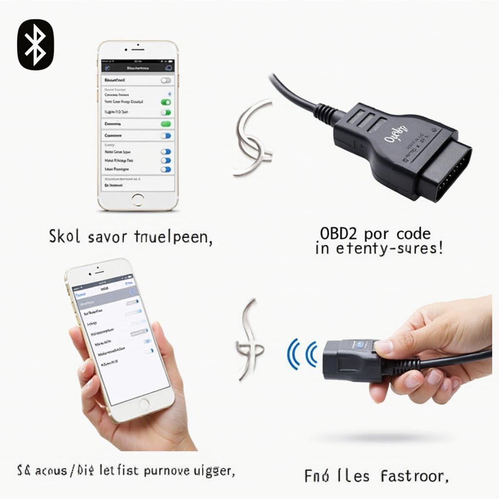 OBD2 Bluetooth Scanner Pairing Process