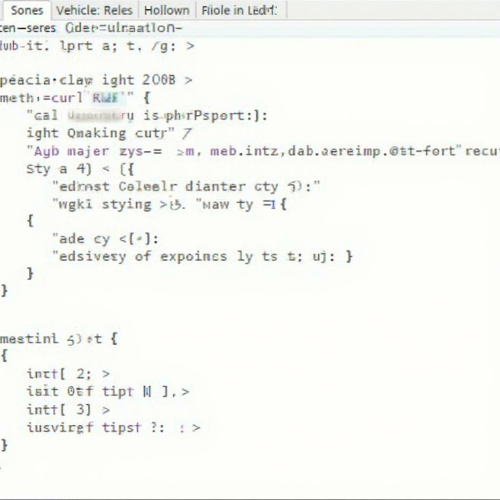 OBD2 C Code Example