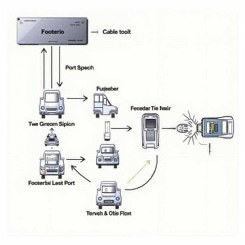 OBD2 Cable Switch Connection Diagram