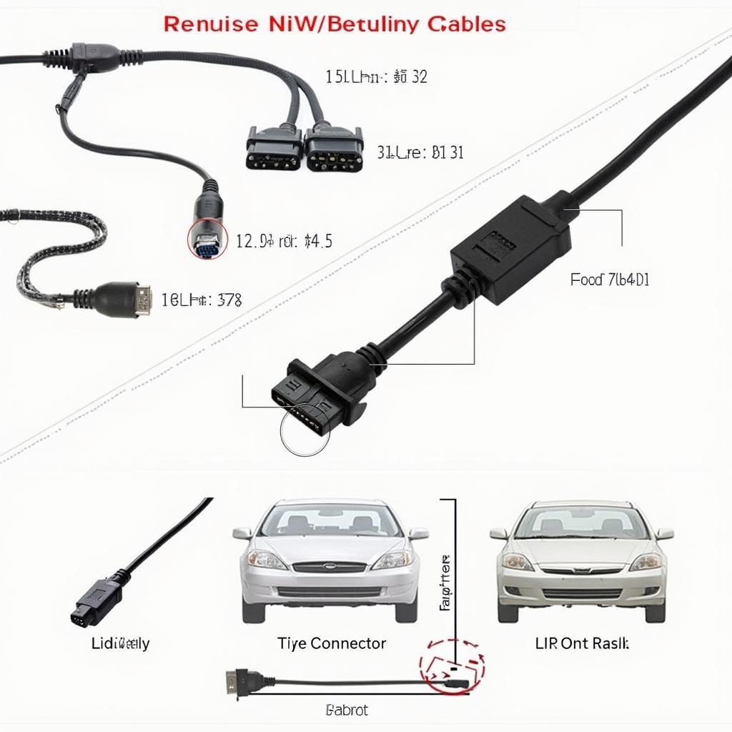 Different Types of OBD2 Cables and Connectors