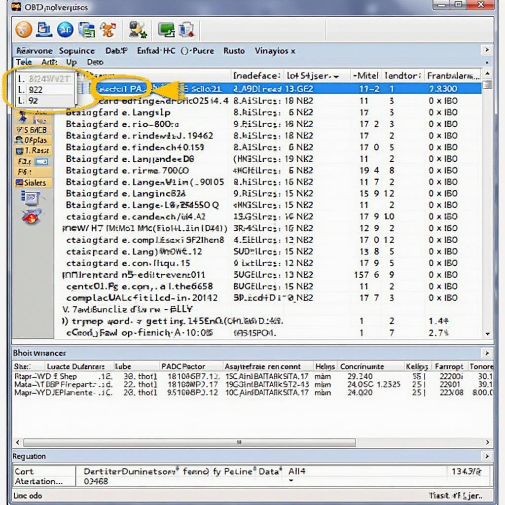 OBD2 CAN Bus Message Analysis Software