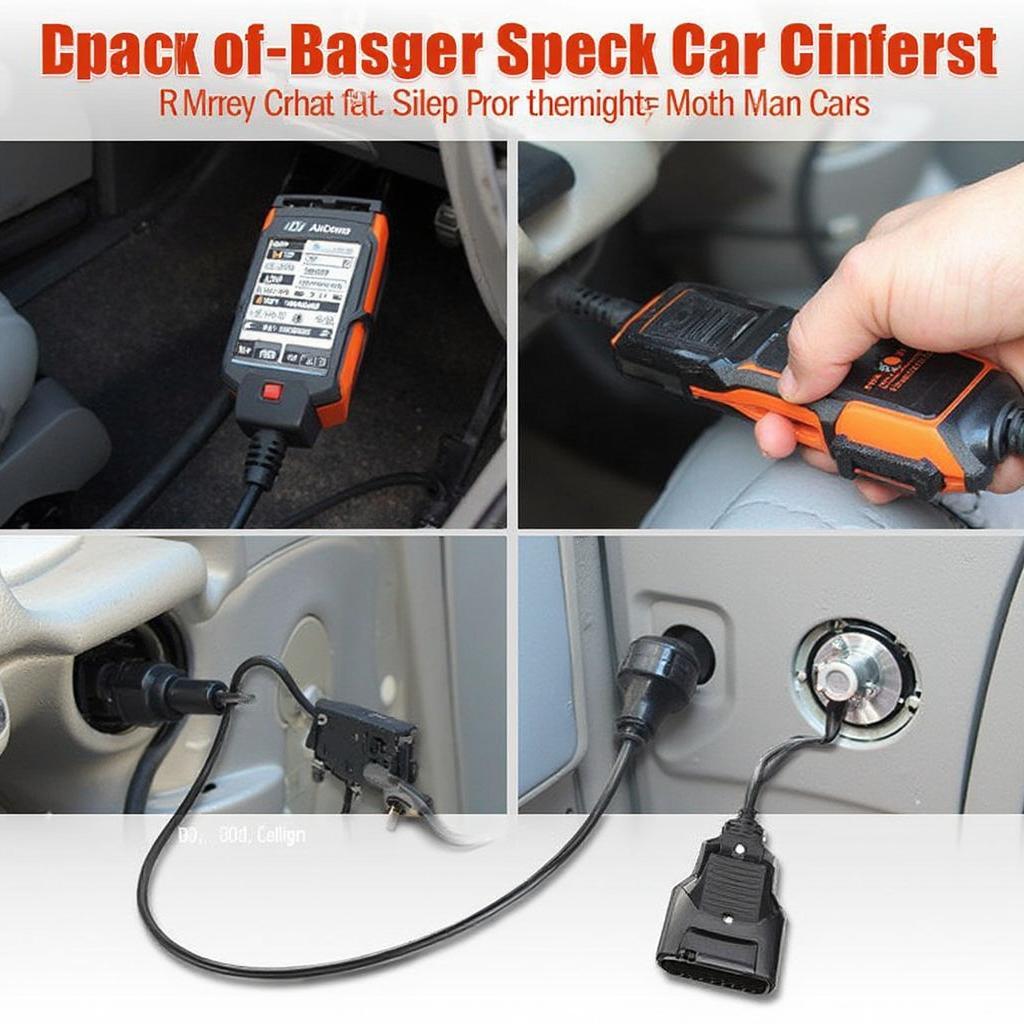 OBD2 Cigarette Lighter Adapter in Use