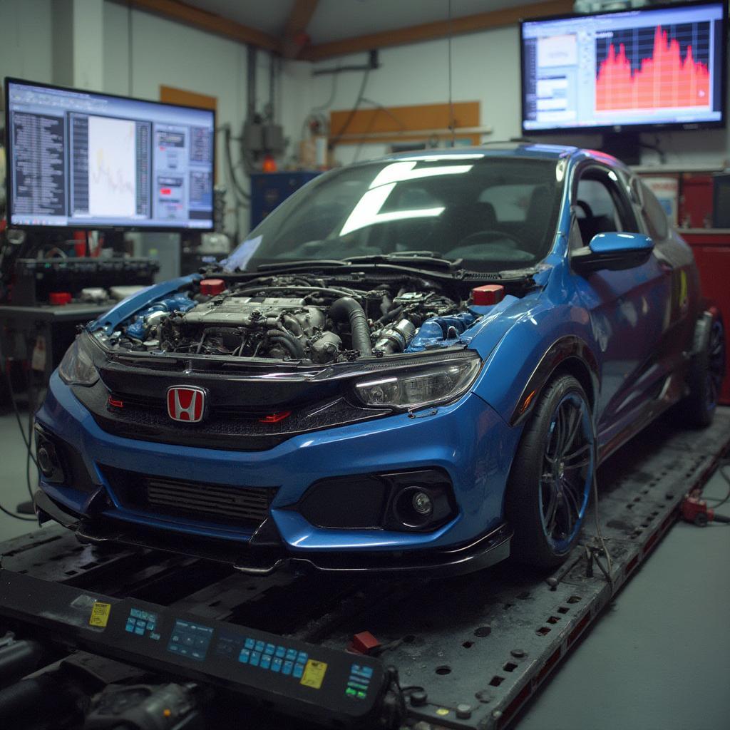 OBD2 Civic Full Standalone Dyno Tuning