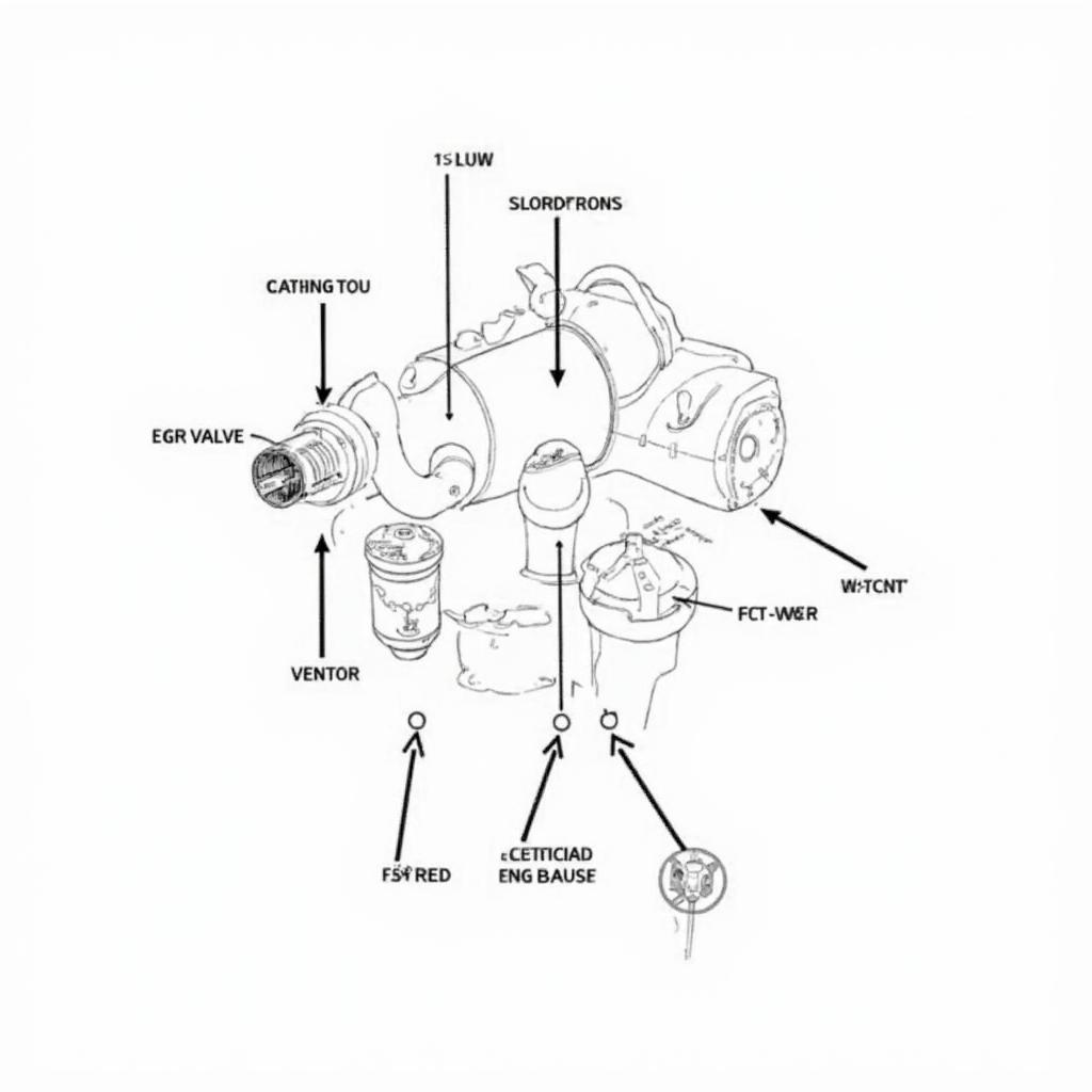 OBD2 Code 040 EGR System Diagram