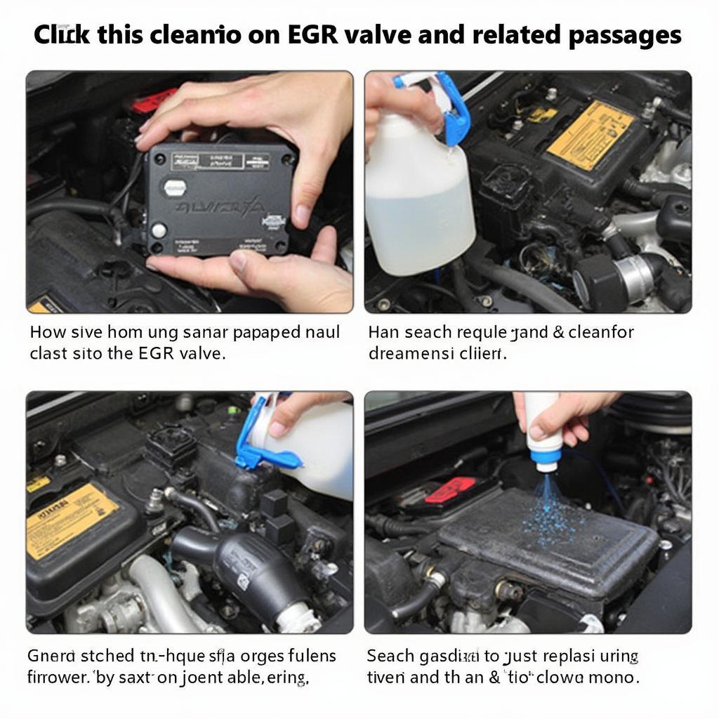 Cleaning the EGR Valve and Passages