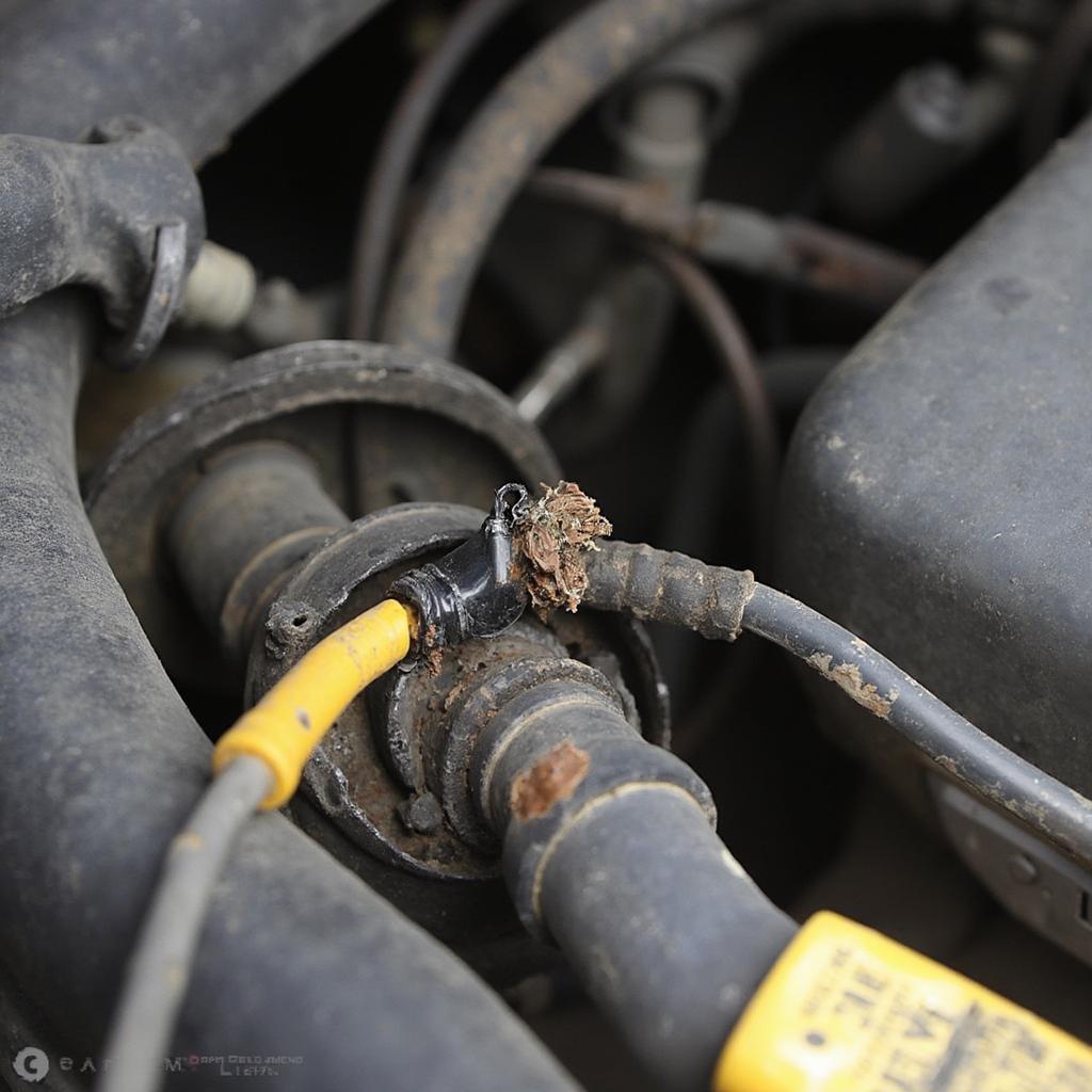 Damaged Wiring Causing OBD2 Code C0267