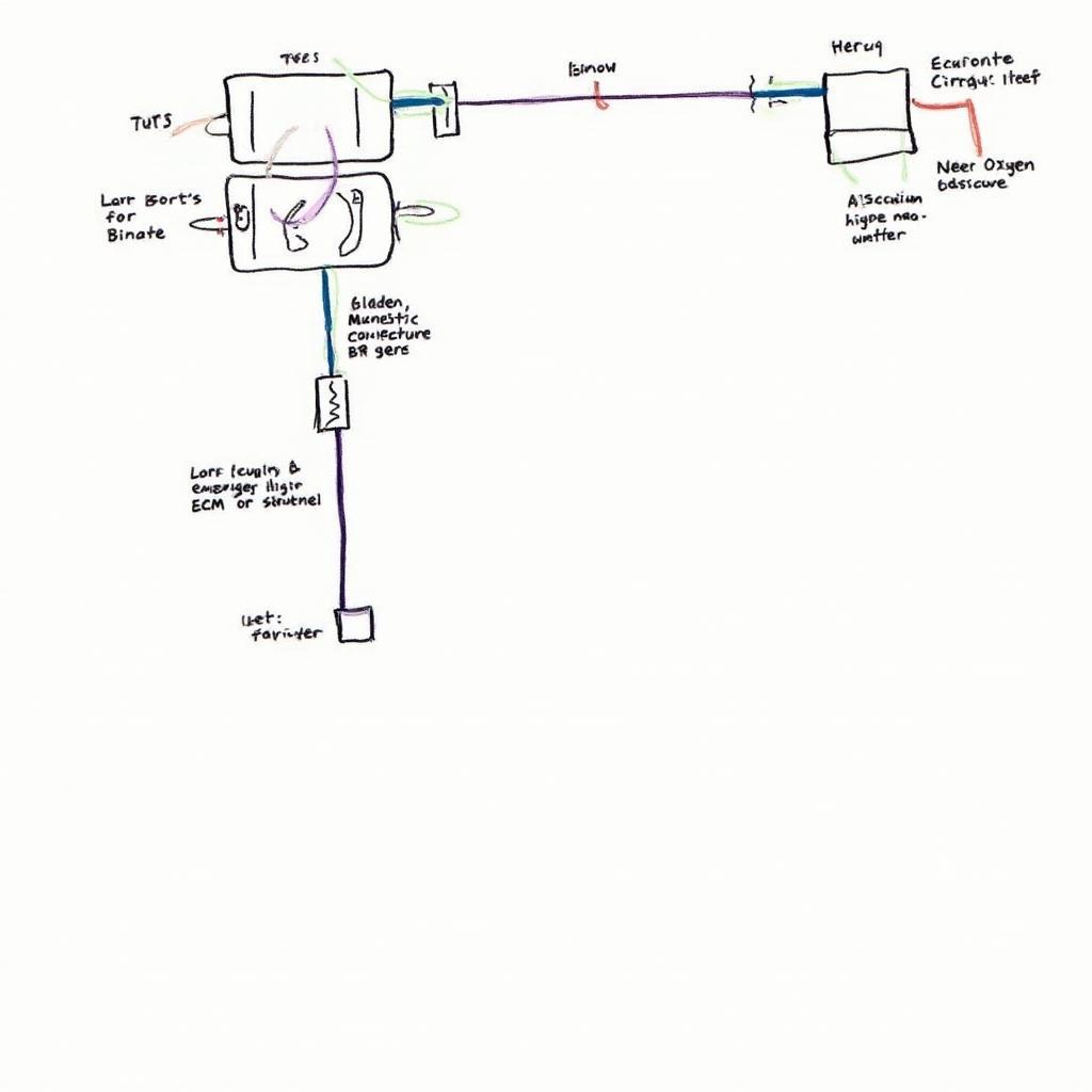 OBD2 Code P0133 Wiring Diagram