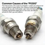 OBD2 Code P0300: Worn Spark Plugs