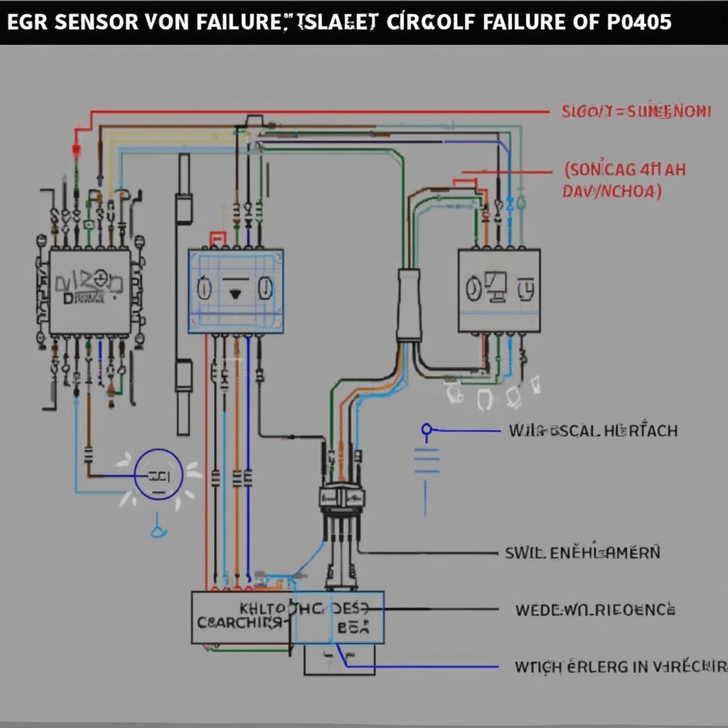 OBD2 Code P0405 EGR Sensor Wiring Diagram