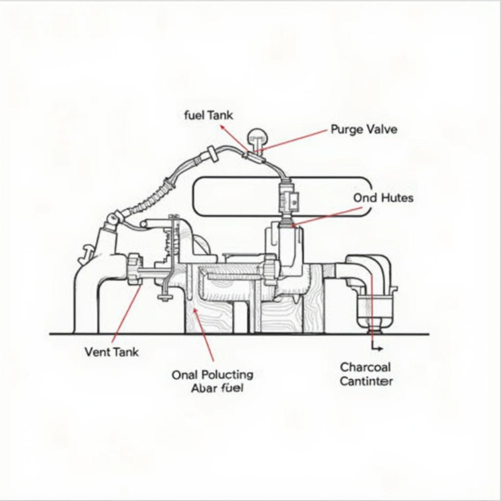 OBD2 Code P0441 EVAP System Diagram