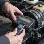 Checking Transmission Fluid Level with Dipstick