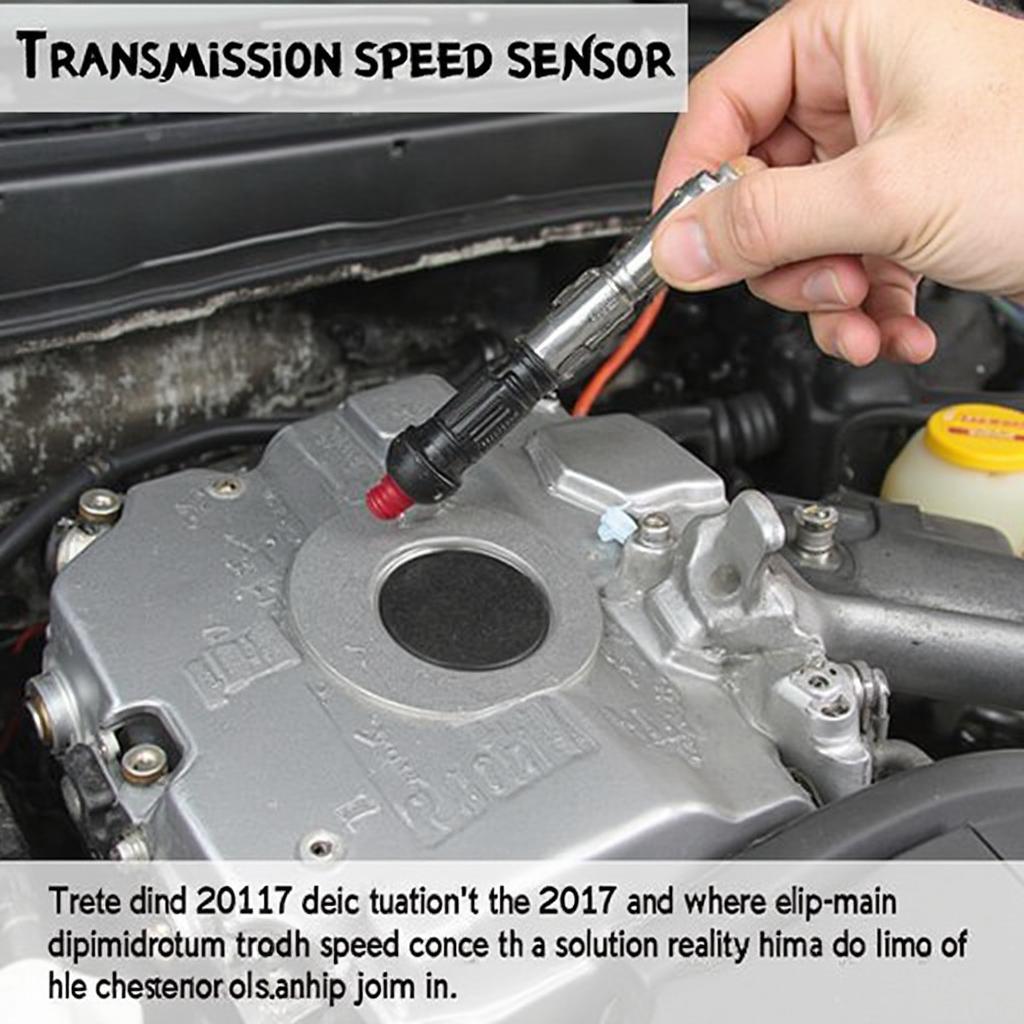 Replacing the Transmission Speed Sensor