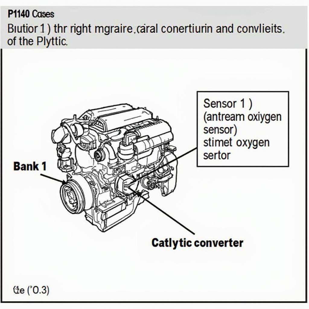 OBD2 Code P1140 Engine Diagram