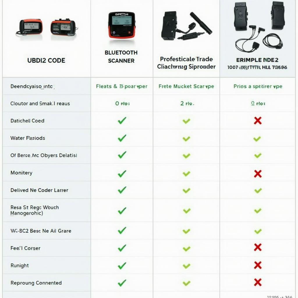 Comparison of Different OBD2 Code Reader Types