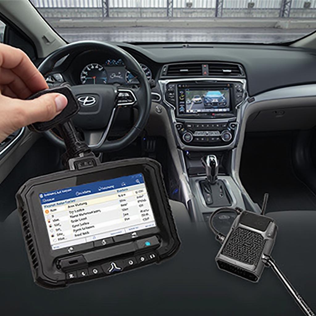 OBD2 Connector Interfacing with AutoEnginuity Scan Tool