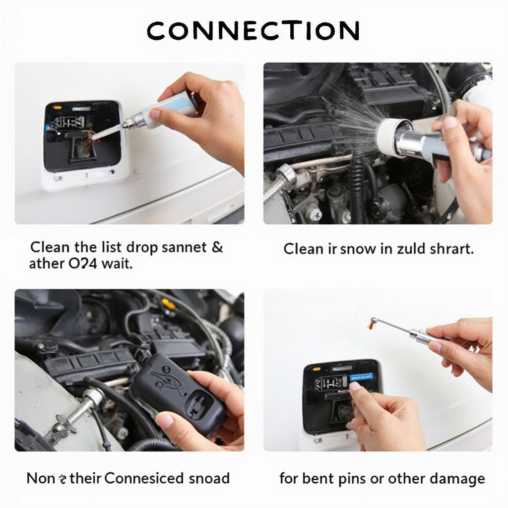 Cleaning and Inspecting an OBD2 Connector