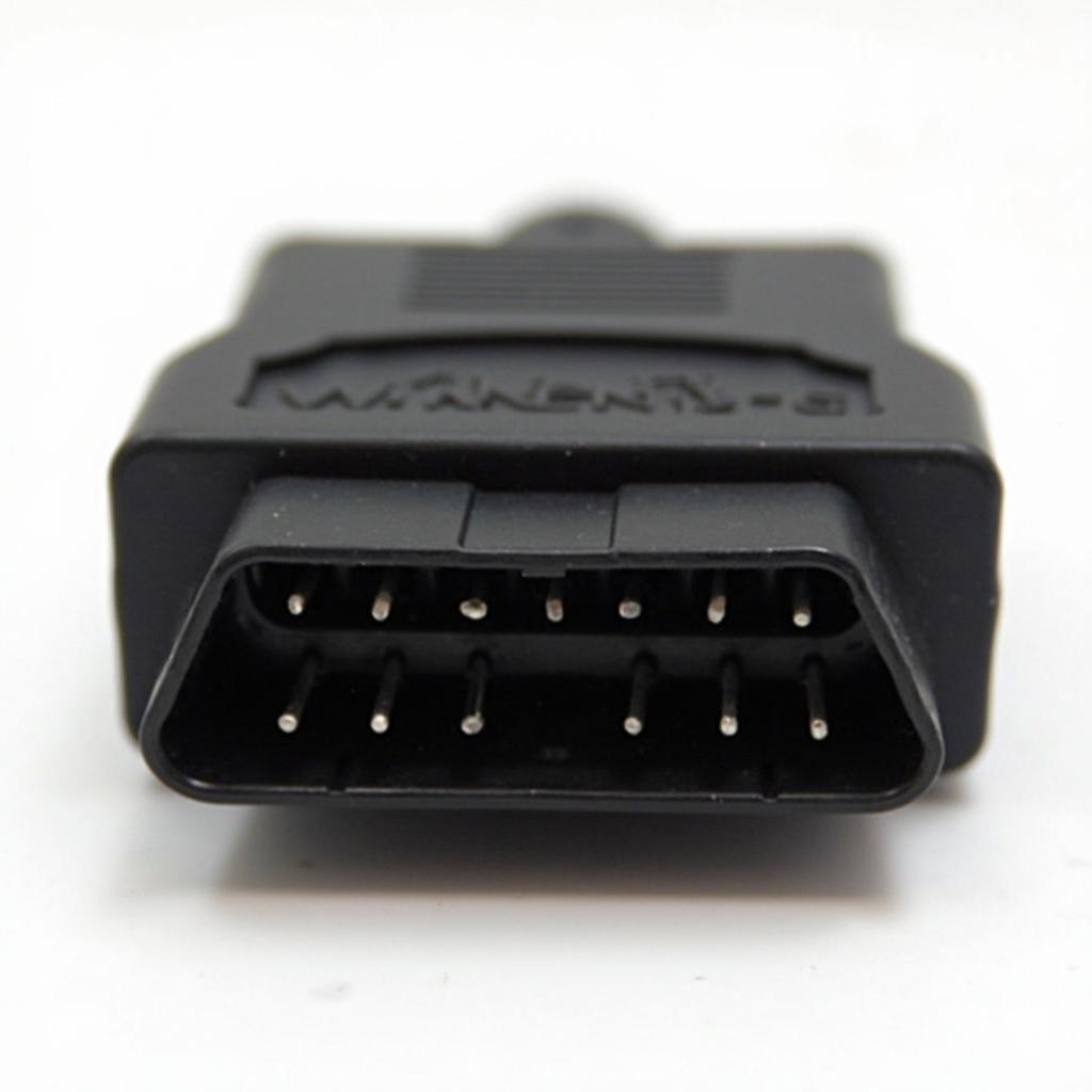 OBD2 Connector Closeup