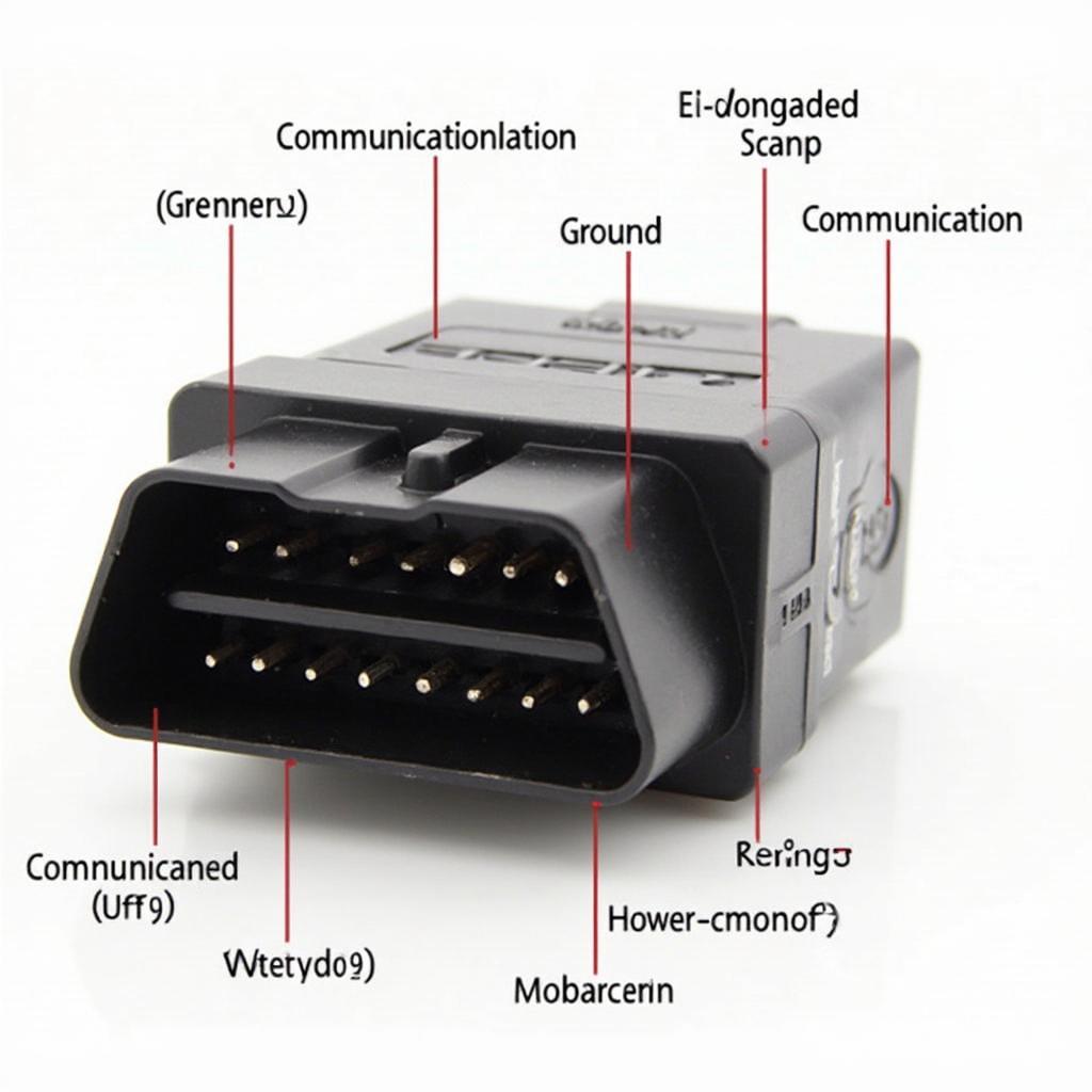 OBD2 Connector Explained: A Close-up View of the Standard 16-Pin Connector