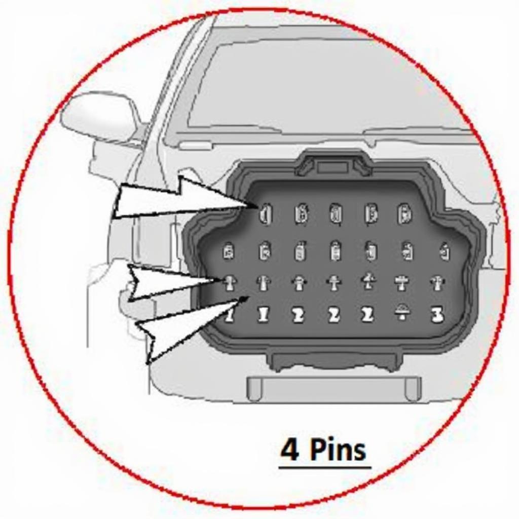 OBD2 Connector Ground Location