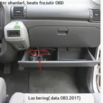 OBD2 Connector Location in Toyota Corolla E170