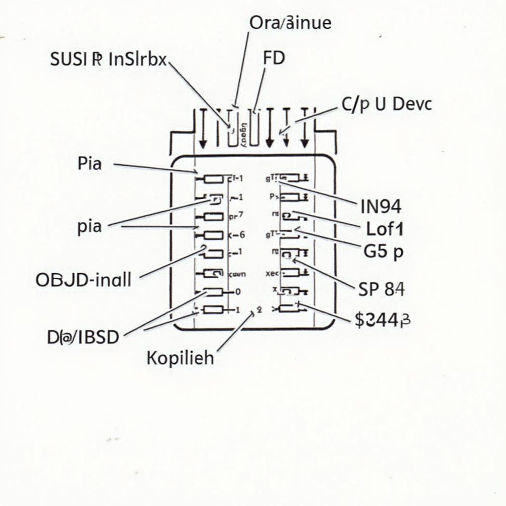 OBD2 Connector Pinout Diagram