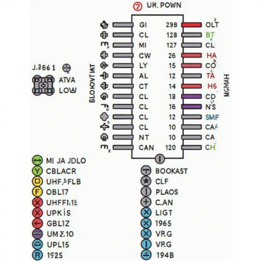 OBD2 Connector Pinout Diagram