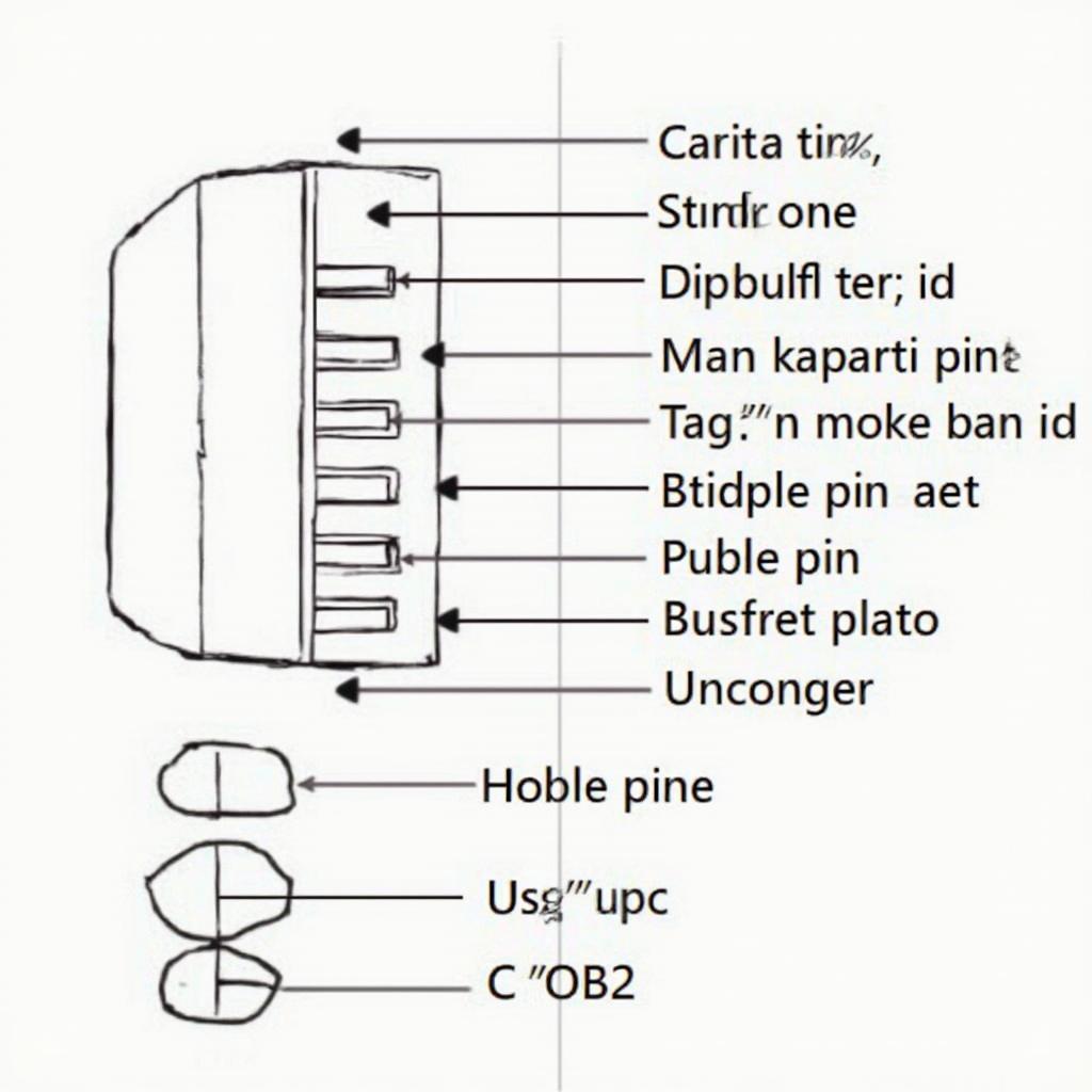 OBD2 Connector Pinout Diagram