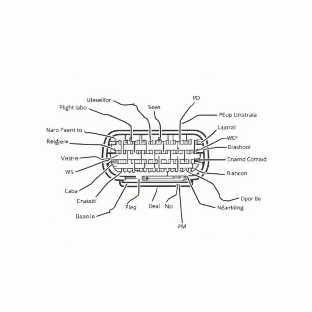 OBD2 Connector Pinout Diagram