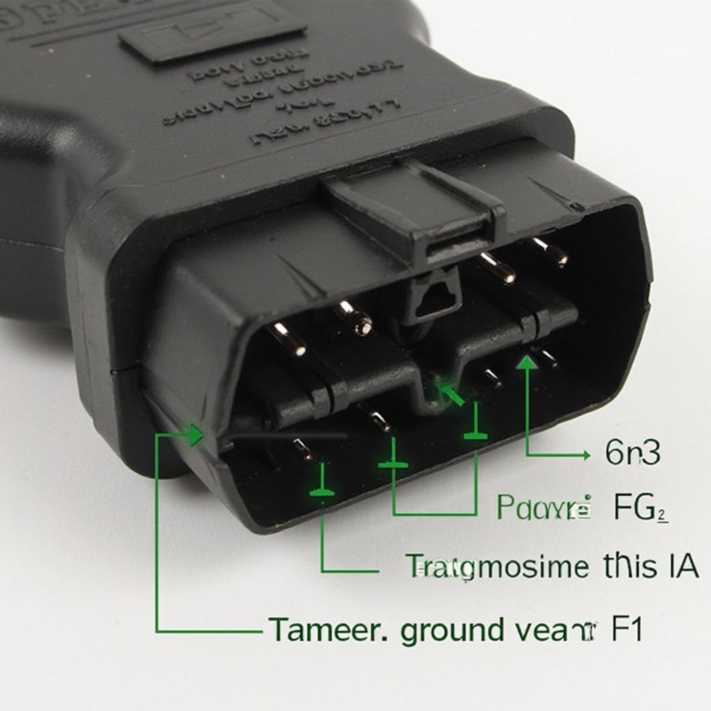 OBD2 Connector Power and Ground Pins