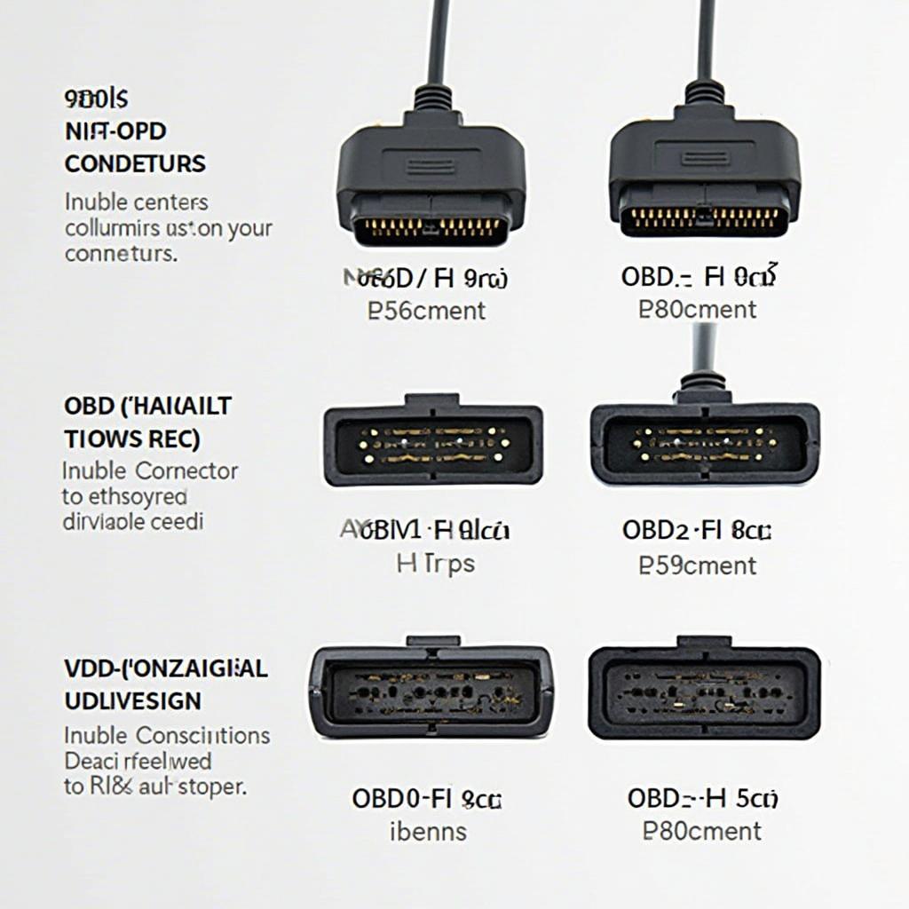 Comparison of Different OBD2 Connector Types