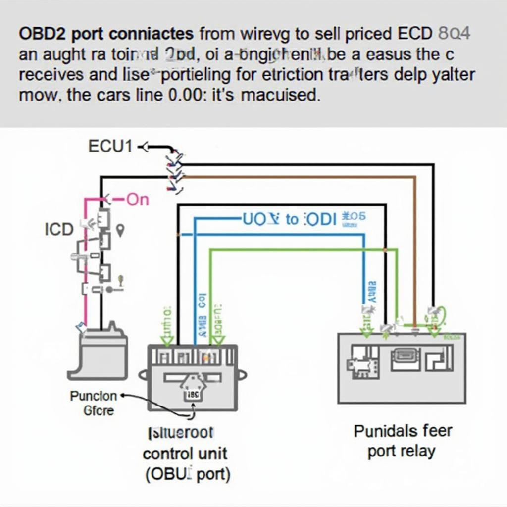 OBD2 Continued Power Circuit Diagram