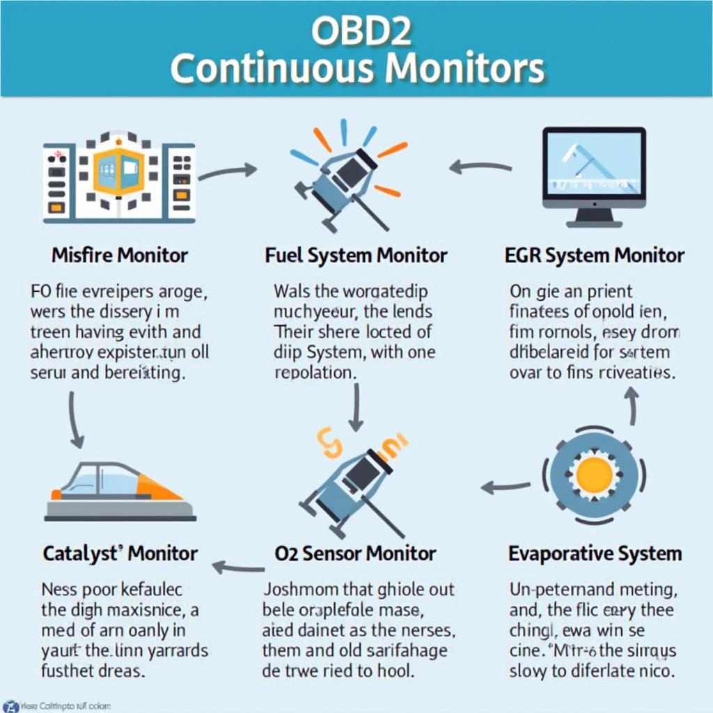 Types of OBD2 Continuous Monitors