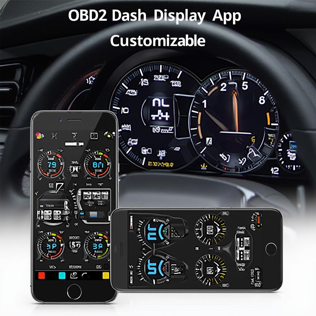 OBD2 Dash Display App Interface