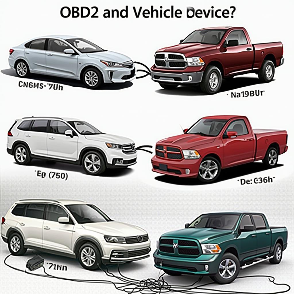 OBD2 Devices Connected to Vehicles