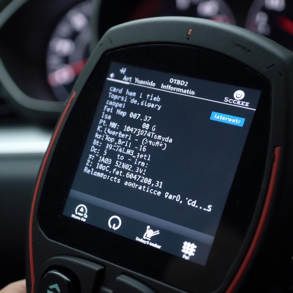 OBD2 Diagnostic Trouble Codes on a Nissan Altima