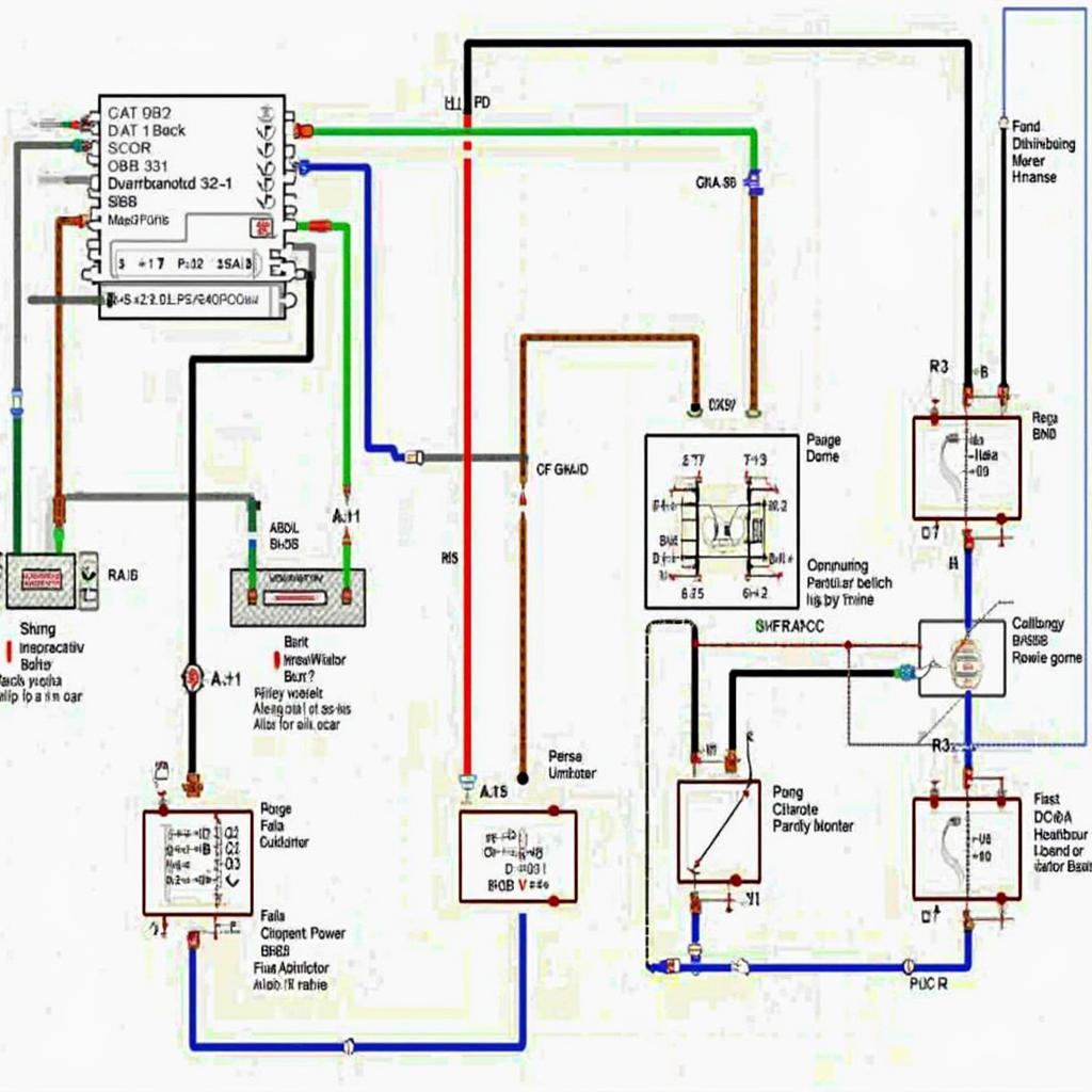 OBD2 Distributor to OBD1 Harness Wiring Diagram