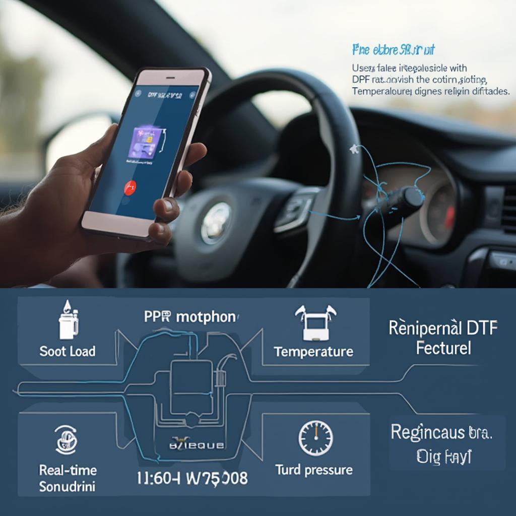 OBD2 DPF Regeneration App in Action