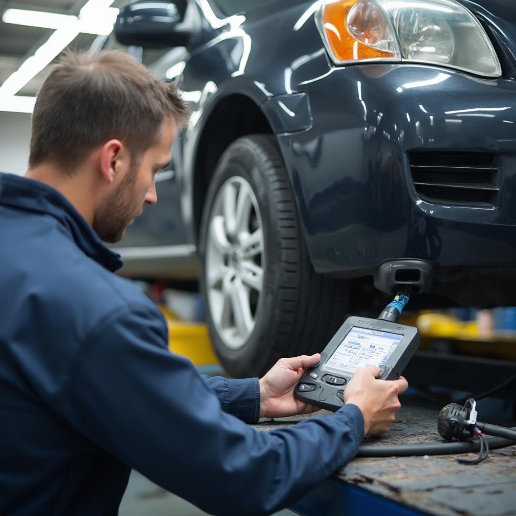 Challenges of OBD2 Drive Cycle on a Lift