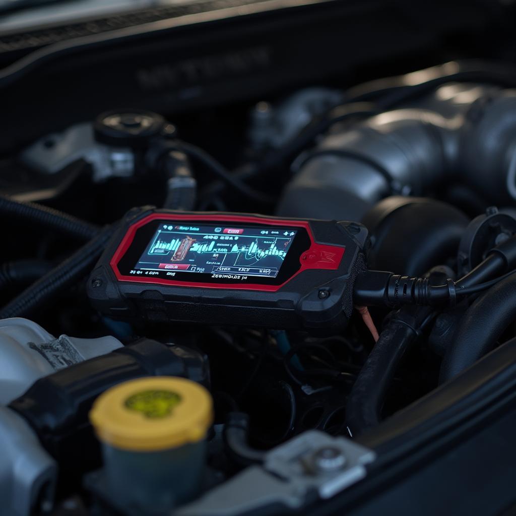 OBD2 ECU Tuner Installed in a Turbo Diesel Vehicle