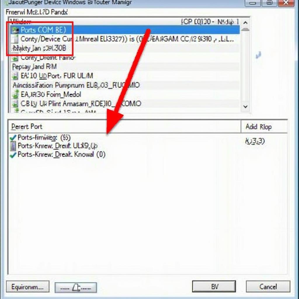 Identifying the COM10 Port in Device Manager