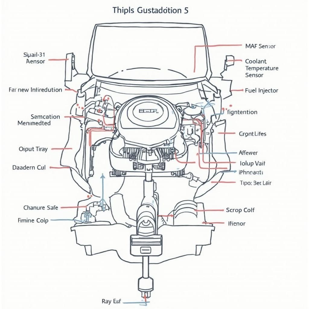 OBD2 Engine Computer Diagram