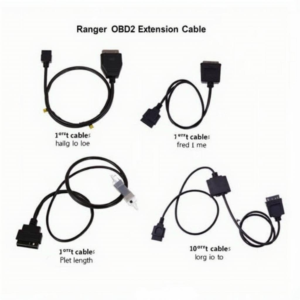 OBD2 Extension Cable Lengths Available on eBay