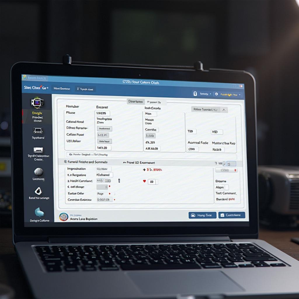 OBD2 Flash Tuner Software Interface