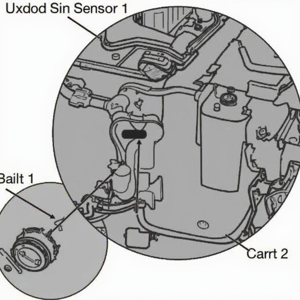 OBD2 Ford P0133 Oxygen Sensor Location