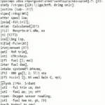 OBD2 Freeze Frame Data Parameters