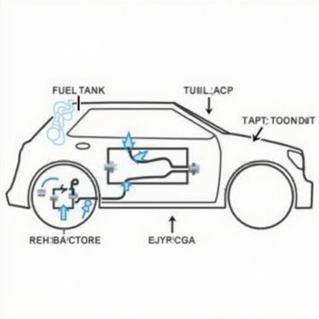 Diagram of OBD2 Fuel System Components