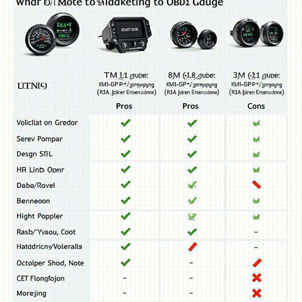 Comparing OBD2 Gauges: Features, Price, and Compatibility